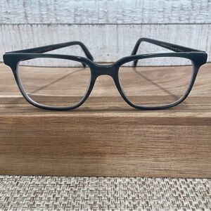 WARBY PARKER Hayden M 175 Unisex Square Striped Pacific Blue FRAMES 52-16-145